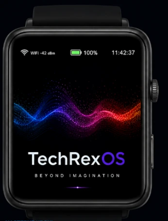 TechRexOS ESP32-S3R8 smartwatch for MQTT Smart Home control and Home Assistant integration